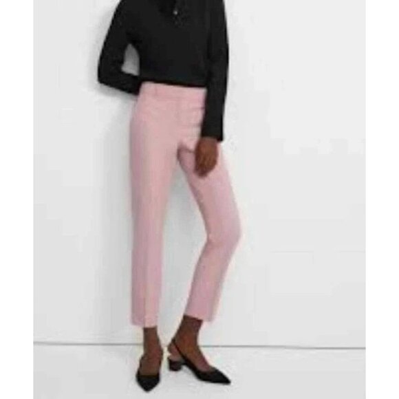 Theory Treeca 2 Black Good Wool Ankle Dress Pants Trouser Women's Size 6 NWT - Picture 1 of 12